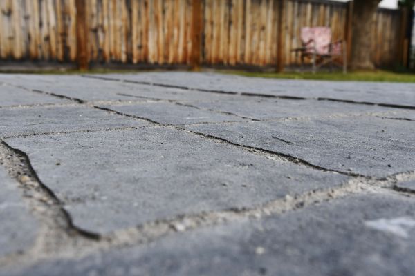 Sunken Patio Repair in Davenport
